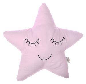 Pillow Toy Star világos rózsaszín pamut keverék gyerekpárna, 35 x 35 cm - Mike & Co. NEW YORK