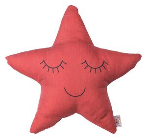 Pillow Toy Star piros pamut keverék gyerekpárna, 35 x 35 cm - Mike & Co. NEW YORK