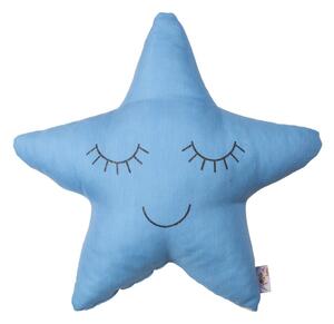 Pillow Toy Star kék pamutkeverék gyerekpárna, 35 x 35 cm - Mike & Co. NEW YORK