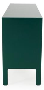 Uno sötétzöld komód, szélesség 171 cm - Tenzo
