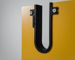 Black Friday - Uno sárga szekrény, szélesség 76 cm - Tenzo