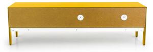 Uno sárga alacsony komód, szélesség 171 cm - Tenzo