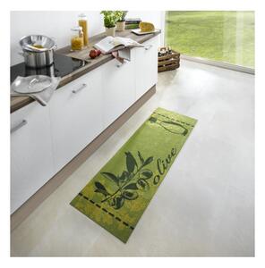 Olive zöld futószőnyeg, 50 x 150 cm - Zala Living