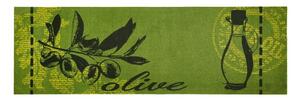Olive zöld futószőnyeg, 50 x 150 cm - Zala Living