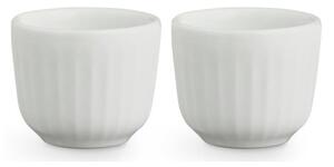 Hammershoi 2 db fehér porcelán tojástartó, ⌀ 8 cm - Kähler Design