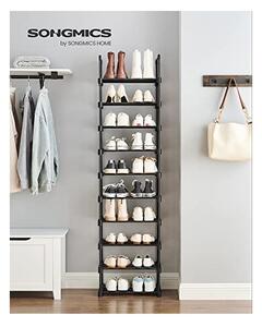 10 szintes fém cipőtartó állvány 45 x 30 x 174 cm