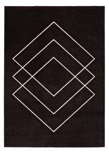 Breda fekete szőnyeg, 160 x 115 cm - Universal