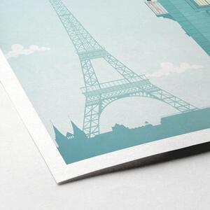 Poszter Paris, 30x40 cm - Travelposter