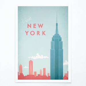 Poszter New York, 30x40 cm - Travelposter