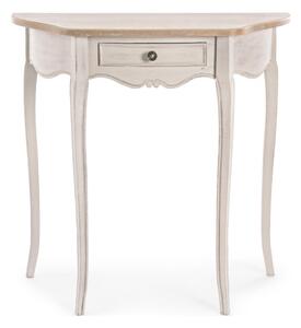 Krémszínű konzolasztal 35x80 cm Clarisse – Bizzotto