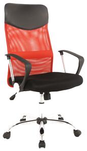 Irodai szék Q-025 červeno/fekete