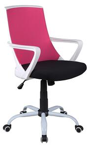 Irodai szék Q-248 rózsaszín/fekete