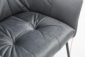 Design szék Giuliana ezüst