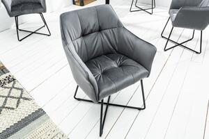 Design szék Giuliana ezüst