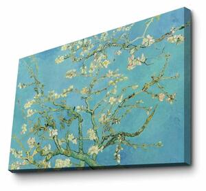 Fali vászon kép Vincent Van Gogh Almond Blossom másolat, 100 x 70 cm