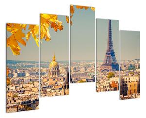 Modern festmény - Párizs - Eiffel -torony (125x90cm)