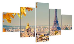 Modern festmény - Párizs - Eiffel -torony (125x70cm)