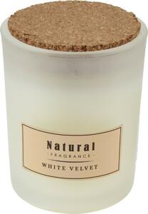 White Velvet illatgyertya üvegpohárban, 8 x 10 cm, 200 g