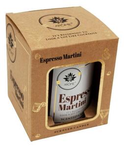 Arome Espresso Martini illatgyertya üvegpohárban, 125 g