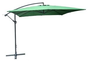Fém napernyő vízhatlan 8080 - 270x270cm - zöld