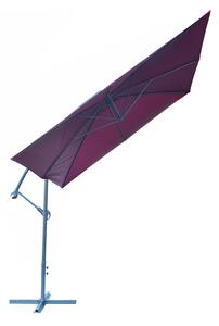 Fém napernyő 8080 - 270x270cm- bordó