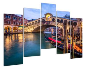 Kép a falon - híd Velencében (125x90cm)
