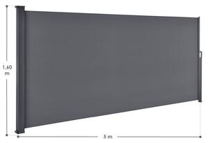 Oldalfal Dubai 500 x 160 cm sötétszürke