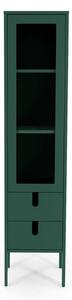 Uno sötétzöld vitrin, szélesség 40 cm - Tenzo