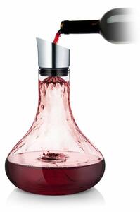ALPHA átlátszó 1l-es üveg bor dekantáló karaf