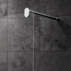 Bella Casa WALK-IN NANO univerzális zuhanyfal 6 mm vastag vízleperegető biztonsági üveggel, 190 cm magas