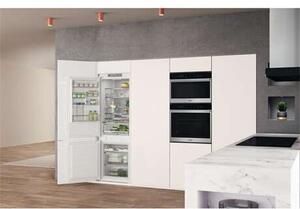 Whirlpool WHC18 T574 P Beépíthető alulfagyasztós hűtőszekrény, 250L, M: 177, Metal Multi flow, Total NoFrost, C energiaosztály