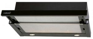 Cata TF-2003/60 LED BLACK GLASS Teleszkópos páraelszívó, 390 m3/óra, 2 fokozat, Fekete