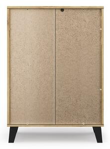 Shannan Scandi 4S komód, 70x99.5x39 cm, tölgy