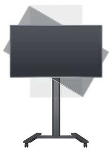 MULTIBRACKETS gurulós padló állvány 180 HD Single, 55-80", fekete