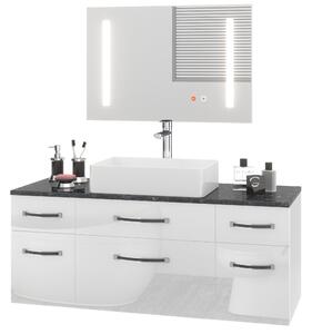 Fürdőszoba szett Euphoria EUP P 120/0/W/W/0/BK/MB