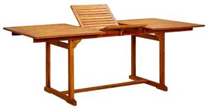 VidaXL Kihúzható Akácfa Kerti Asztal - 150-200x100x75 cm