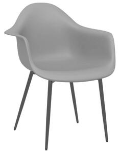 Modern Étkezőszék - Szürke - 2 db