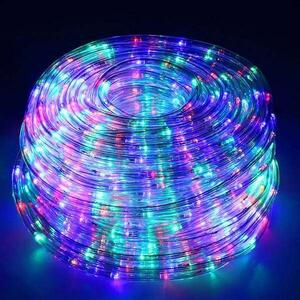 Springos programozható fénykábel, 720LED, 30m, többszínű
