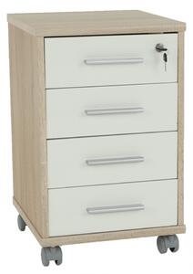 TEM-Johan 2 NEW 12 fiókos gurulós konténer