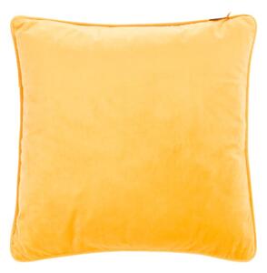 Velvety sárga díszpárna, 45 x 45 cm - Tiseco Home Studio