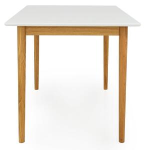 Svea fehér étkezőasztal, 140 x 80 cm - Tenzo