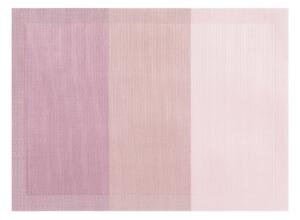 Jacquard rózsaszín-lila tányéralátét, 45 x 33 cm - Tiseco Home Studio
