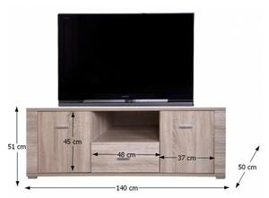 TV asztal/szekrény Gary Typ 13 2D1S. 772100