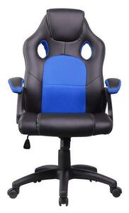 Iris Gamer Szék - GCH102BK - Fekete/Kék
