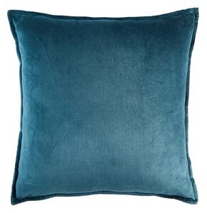 COTTON VELVET párna 45 x 45cm, kék