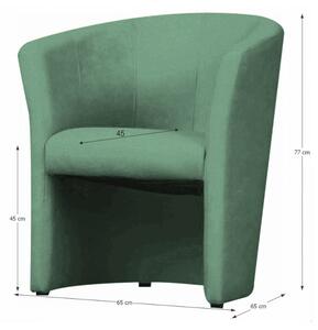 Fotel Cubali Micro zöld. 772621