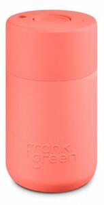 Original Cup Living Coral Rózsaszín 340ml Tritán BPA mentes műanyag utazó pohár nyomógombos kupakkal