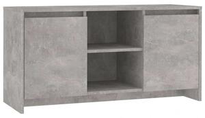 VidaXL TV-szekrény - Betonszürke - 102cm