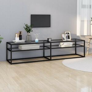 Modern TV-szekrény - Üveg és Fém - 180cm
