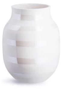 Omaggio fehér agyagkerámia váza, magasság 20 cm - Kähler Design